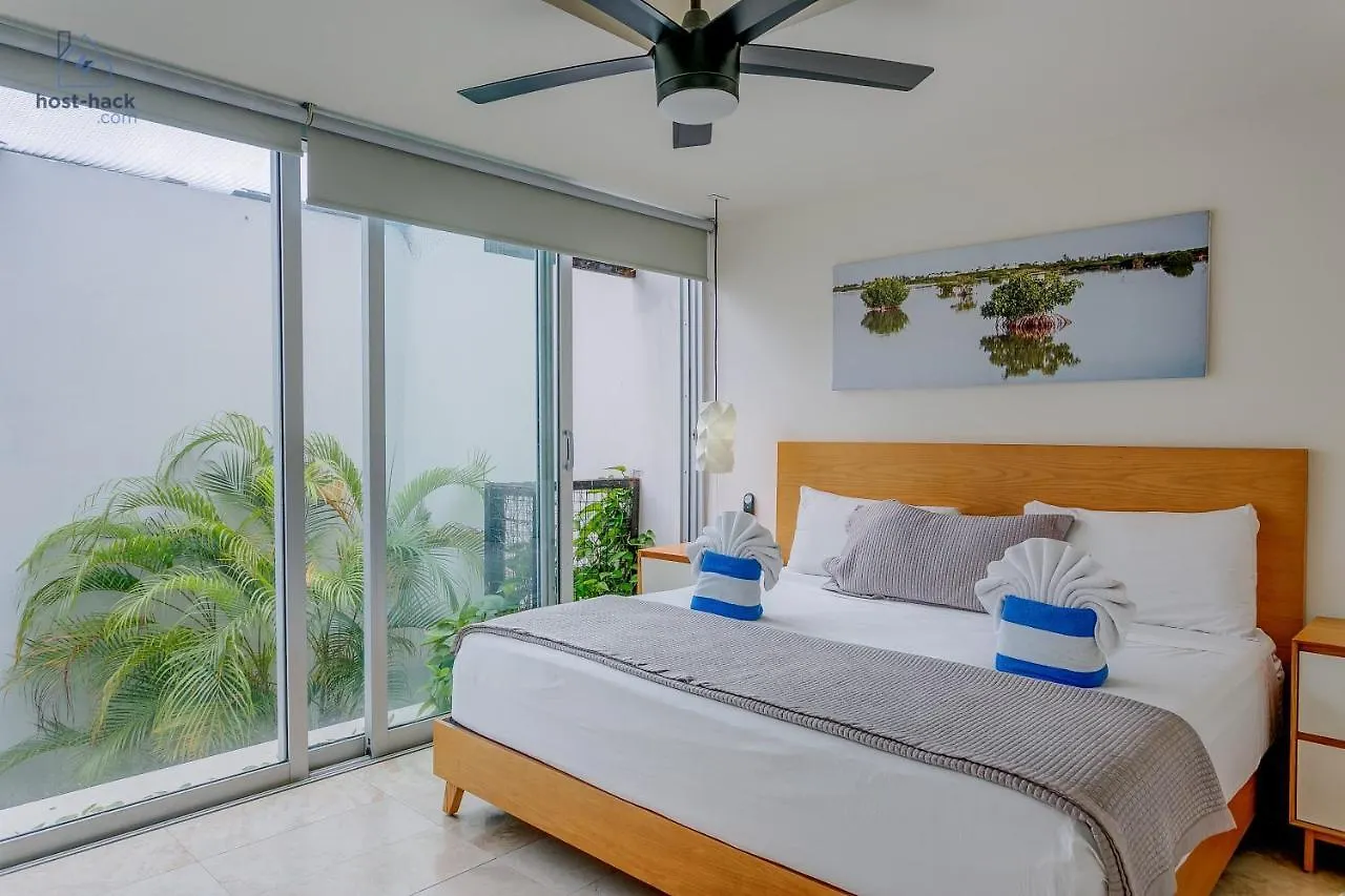 Peaceful Rooftop With Pool Close To The 5Th Avenue - Danzamar 8 Playa del Carmen