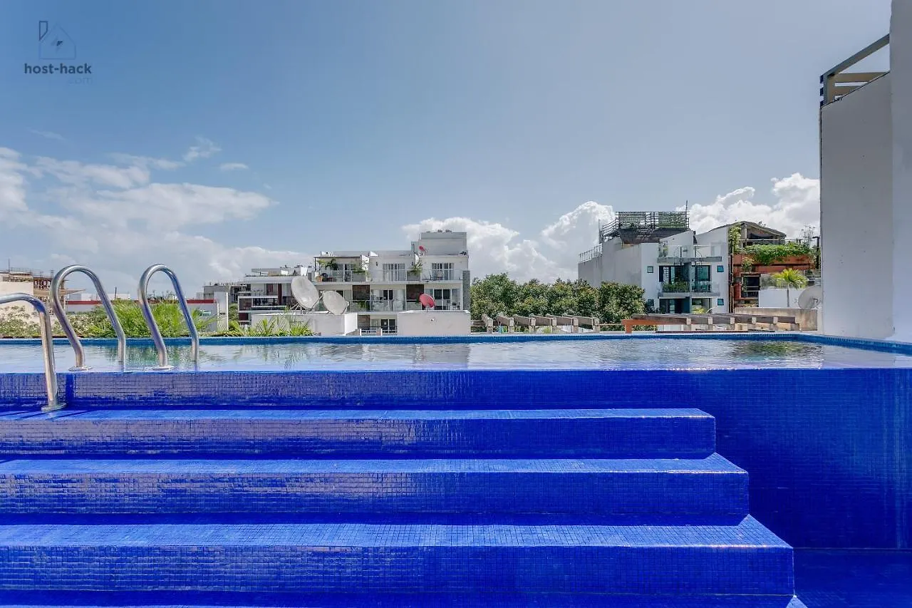 Peaceful Rooftop With Pool Close To The 5Th Avenue - Danzamar 8 Playa del Carmen Mexico