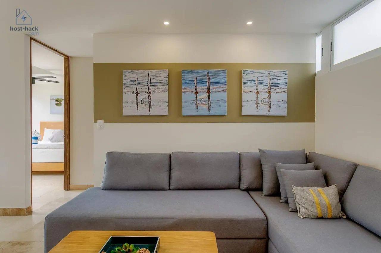 Apartment Peaceful Rooftop With Pool Close To The 5Th Avenue - Danzamar 8 Playa del Carmen