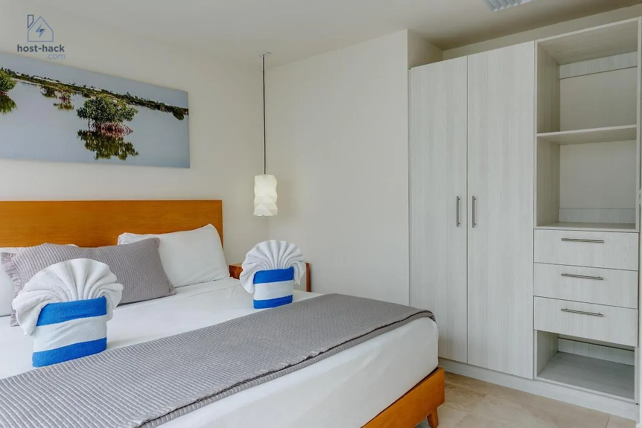 Peaceful Rooftop With Pool Close To The 5Th Avenue - Danzamar 8 Playa del Carmen Apartment