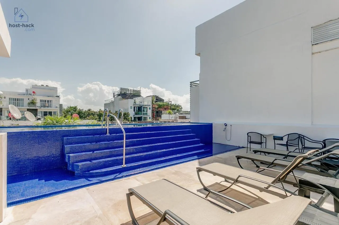 Peaceful Rooftop With Pool Close To The 5Th Avenue - Danzamar 8 Playa del Carmen