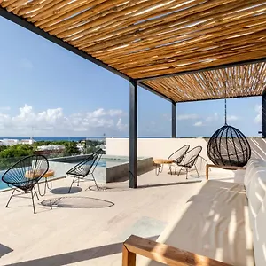 Apartment Magnifico Estudio Con Rooftop Cerca De 5ta Avenida, Playa del Carmen